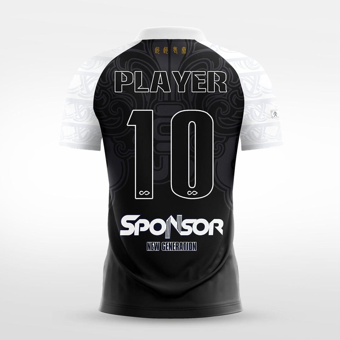 Cikers Sports White War God - Custom Soccer Jersey for Men Sublimation - W18S201AHA1
