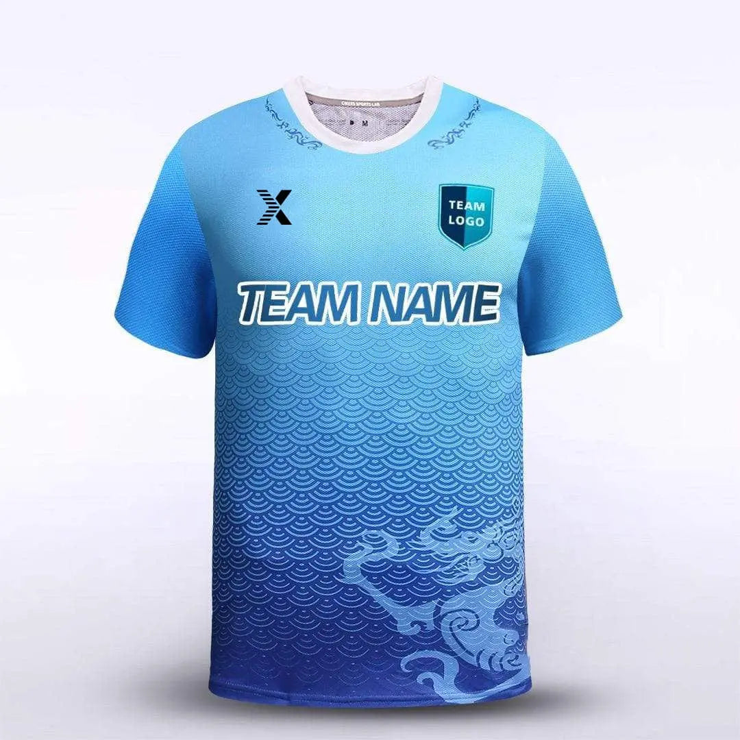 Cikers Sports Wild Dragon - Customized Kid's Sublimated Soccer Jersey