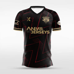 Cikers Sports Wild Storm - Custom Soccer Jersey for Men Sublimation