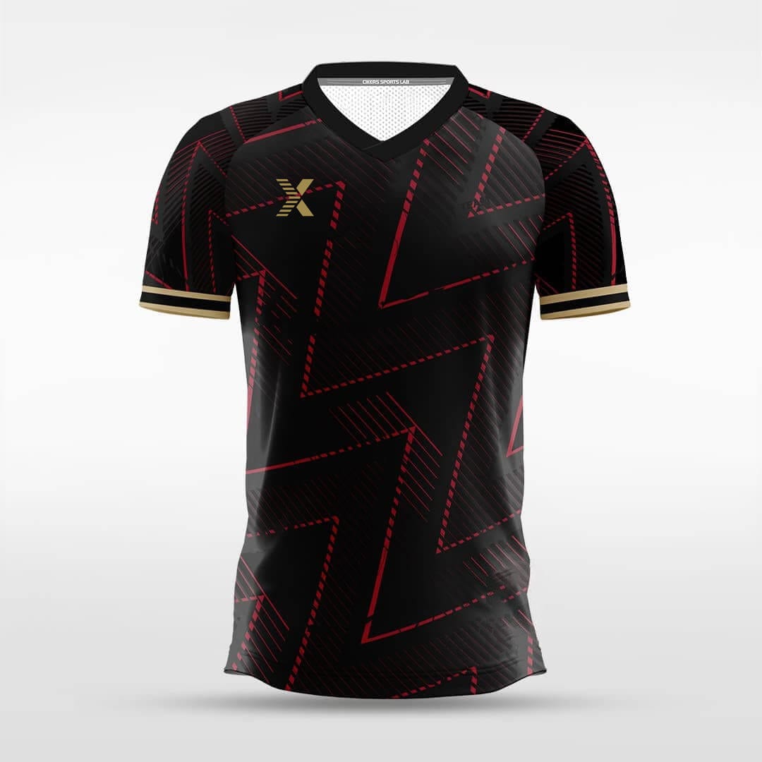 Cikers Sports Wild Storm - Custom Soccer Jersey for Men Sublimation