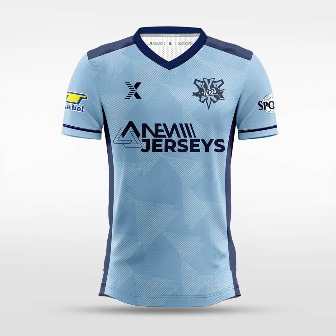 Cikers Sports Wind Waves - Custom Soccer Jersey for Men Sublimation