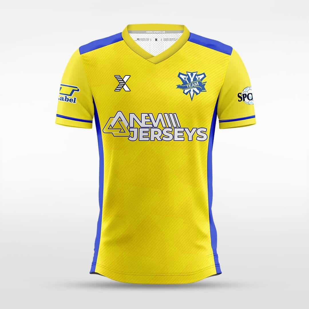 Cikers Sports Wind Waves - Custom Soccer Jersey for Men Sublimation