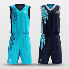 Cikers Sports Wings - Customized Reversible Sublimated Basketball Set