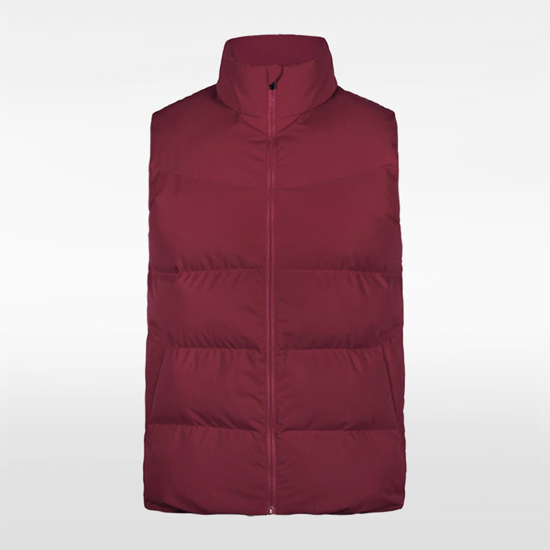 Cikers Sports Winter Jackets Red / S Adult Winter Sleeveless Jacket DF9017