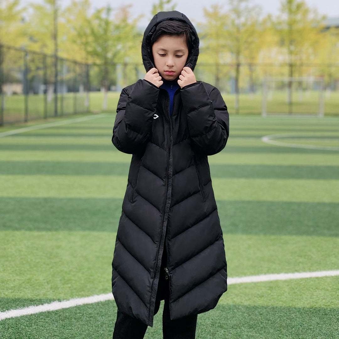 Cikers Sports Winter Jackets Windrunner - Kid's Long Hooded Winter Jacket