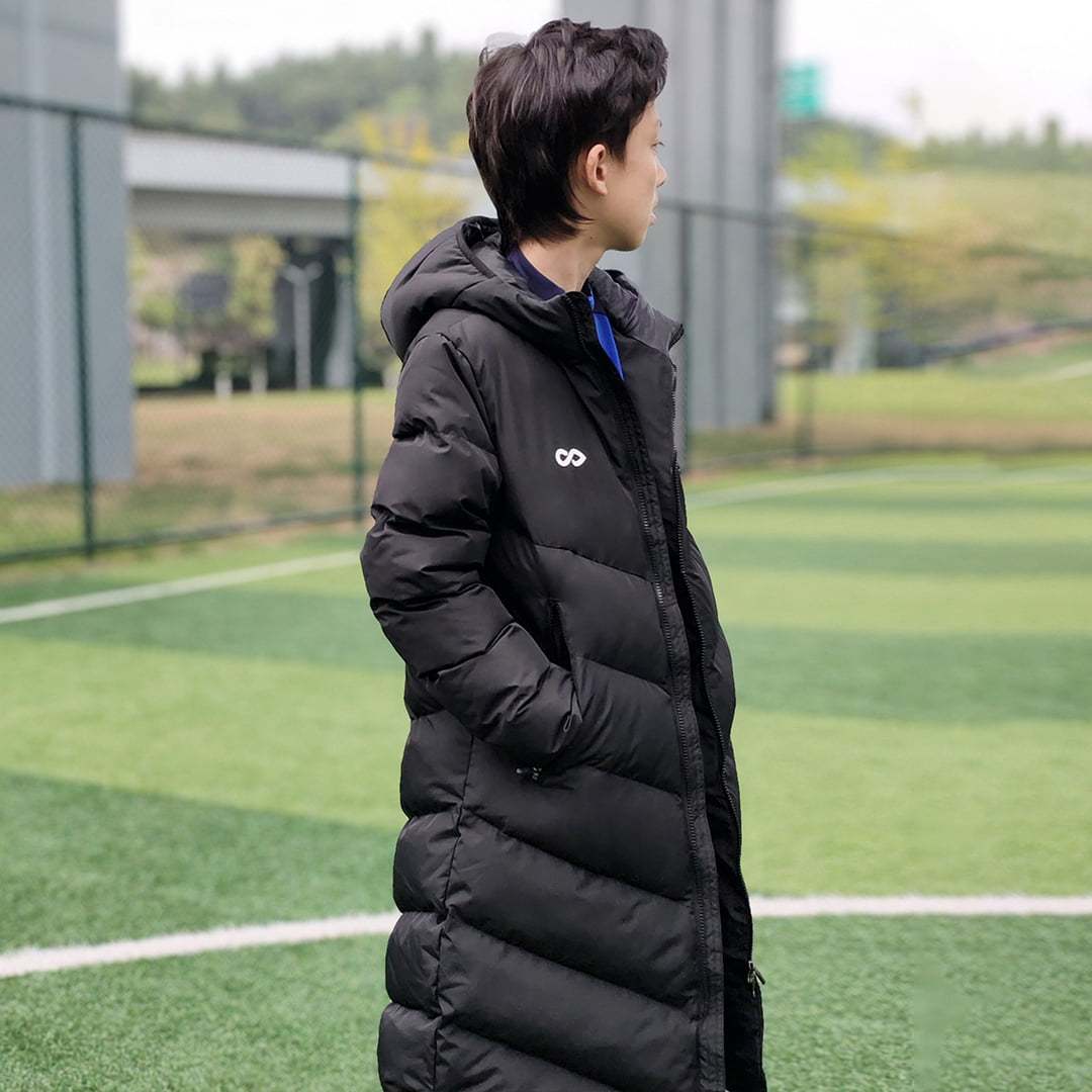 Cikers Sports Winter Jackets Windrunner - Kid's Long Hooded Winter Jacket