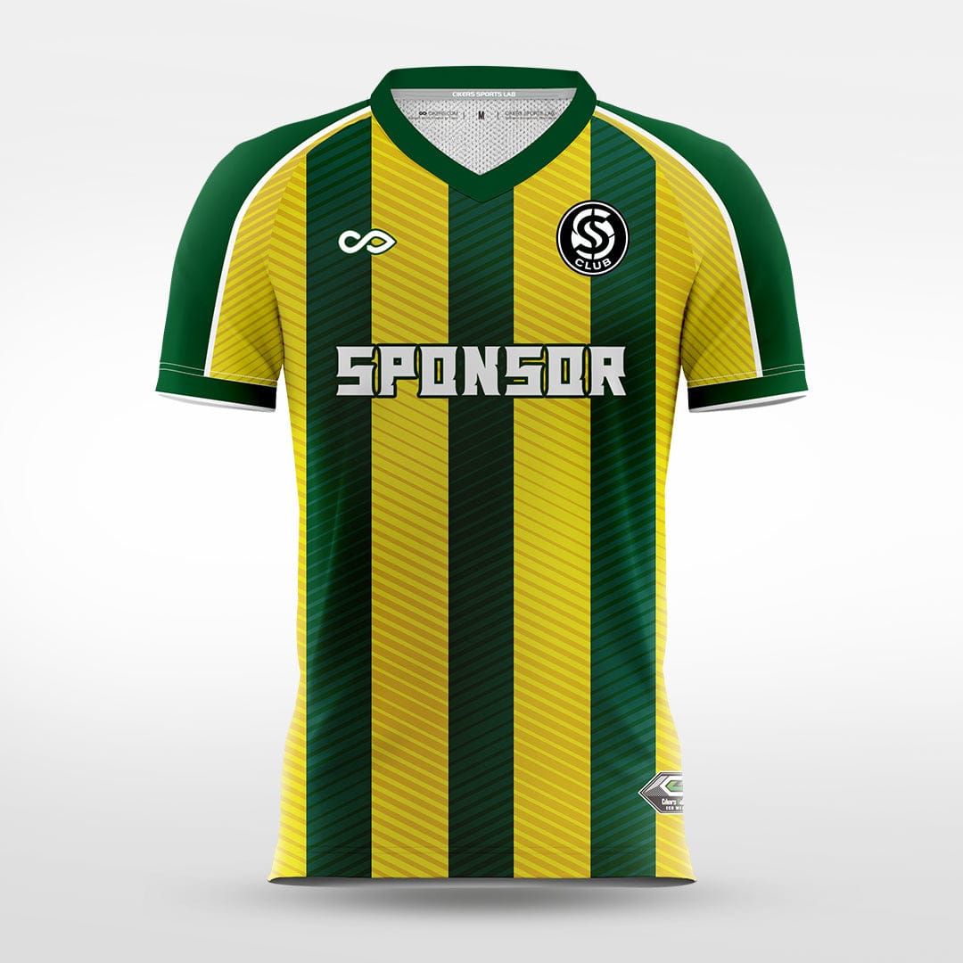 Cikers Sports yellow green / S Blade Speed - Custom Soccer Jersey for Men Sublimation - WS201GCFS3