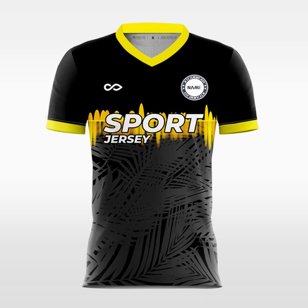 Cikers Sports Yellow / S Brushes - Custom Soccer Jersey for Men Sublimation FT060138S