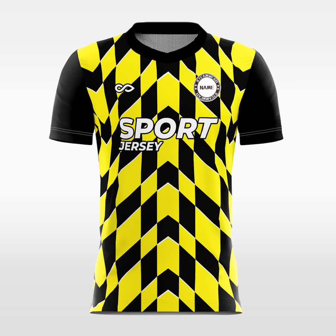 Cikers Sports Yellow / S Infinite Power - Custom Soccer Jersey for Men Sublimation FT060145S