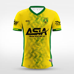Cikers Sports yellow / S Night Shadow- Custom Soccer Jersey for Men Sublimation - WS201GYVB3
