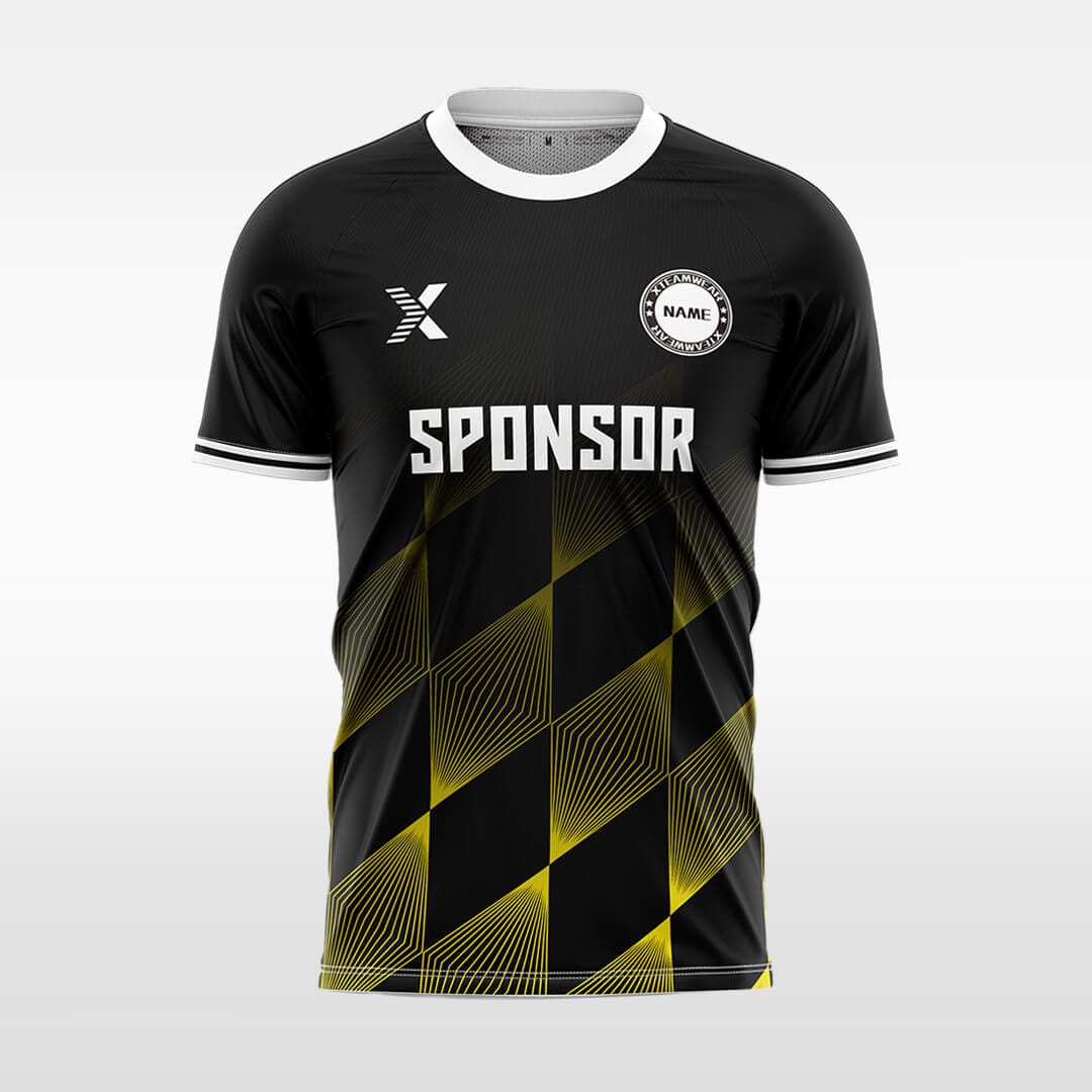 Cikers Sports Yellow / S Ray - Custom Design Soccer Jersey for Men Sublimation