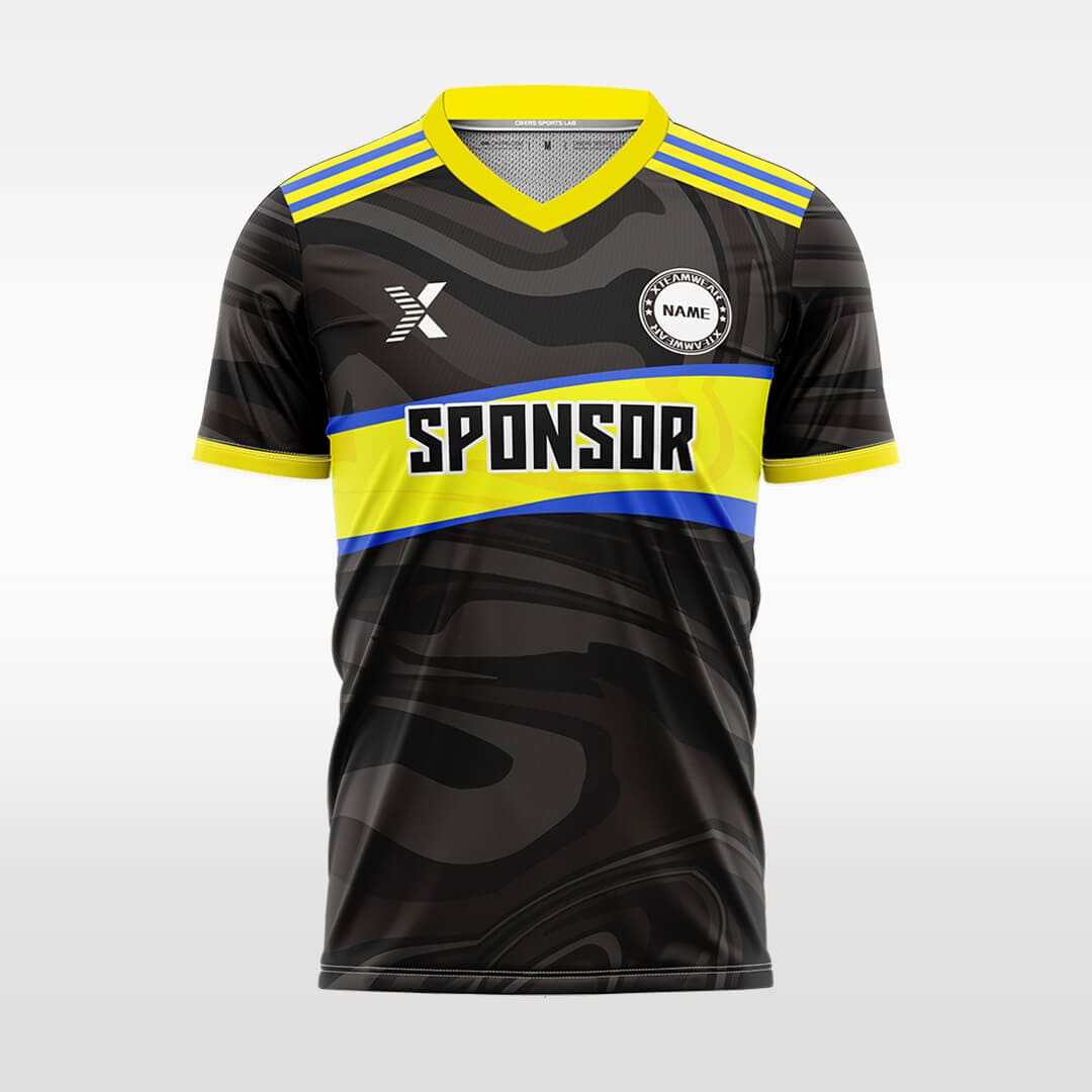 Cikers Sports Yellow / S Sand - Custom Design Soccer Jersey for Men Sublimation