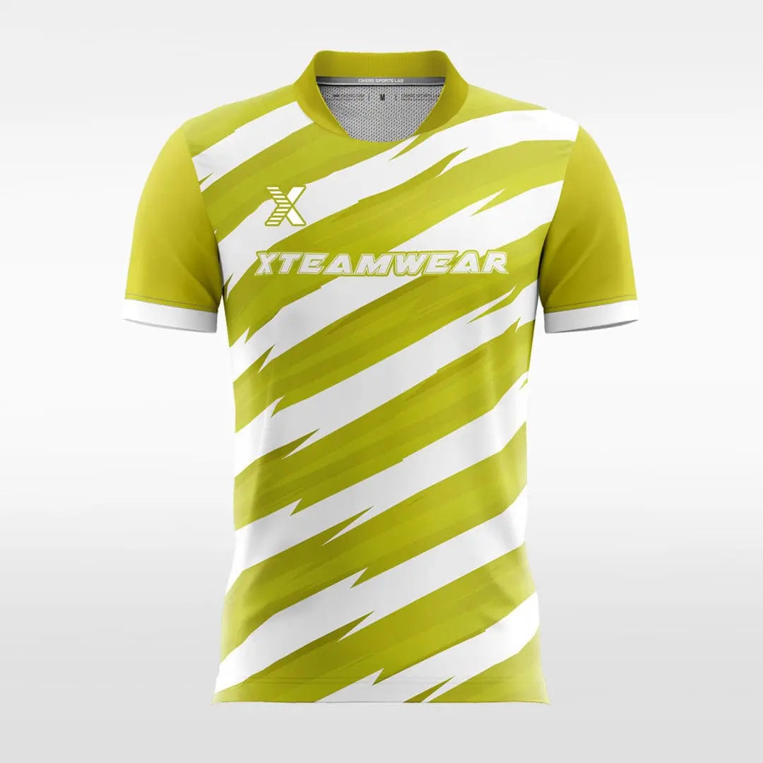Cikers Sports Yellow / S Thorn - Customized Men's Sublimated Soccer Jersey