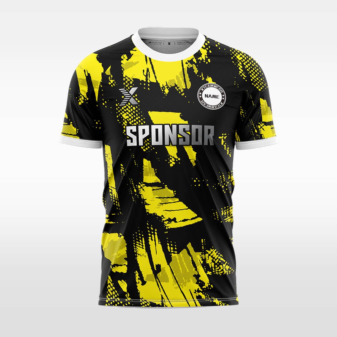 Cikers Sports Yellow / S Venom - Custom Design Soccer Jersey for Men Sublimation