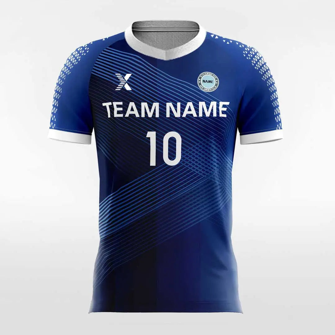 Cikers Sports Zig Zag - Customized Men's Sublimated Soccer Jersey