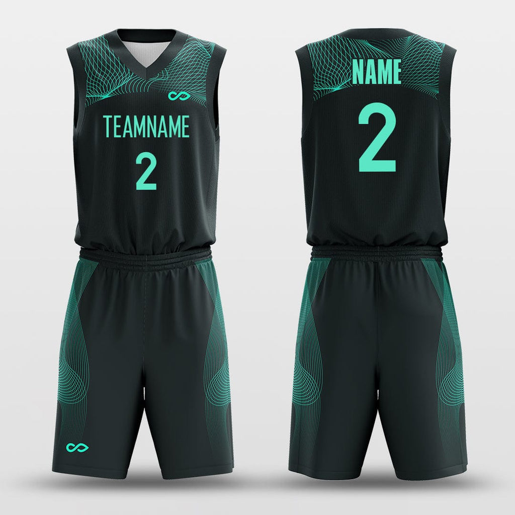 Classic Grid - Customized Basketball Jersey Design for Team
