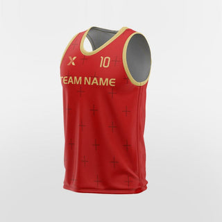 classic red graphic training bibs custom design sublimation