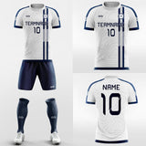 classic white soccer jersey