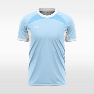 cohesion custom soccer jersey blue sublimation