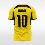 cohesion custom soccer jersey for men yellow