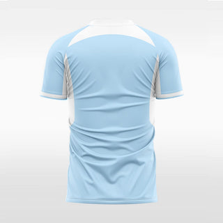 cohesion custom soccer jersey blue sublimation