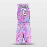 colorful custom basketball jersey kit