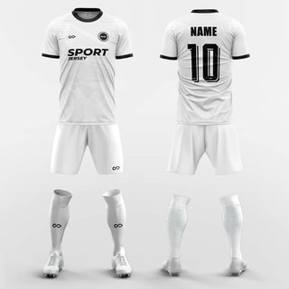 concise custom soccer jerseys kit sublimated design