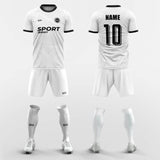 concise custom soccer jerseys kit sublimated design