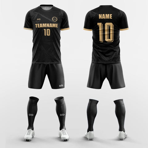 concise custom soccer jerseys kit sublimated