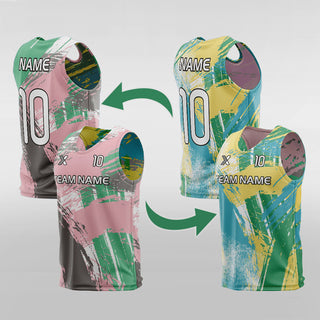 cool camouflage custom reversible training bibs design