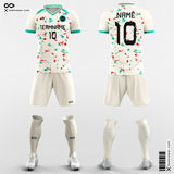Cool Flourishing - Custom Soccer Jerseys Kit Sublimated Design