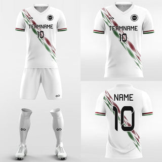 cool ribbon jersey soccer kit