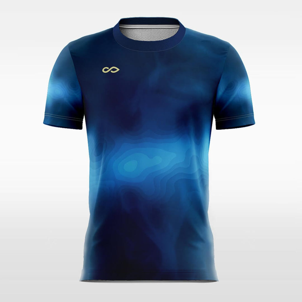 blue team jersey design