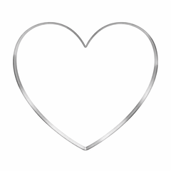 CusPrinting 150*150*14mm: Premium Heart Crystal-Acrylic Trophy (Large) - Corporate Milestone & Executive Gift Display