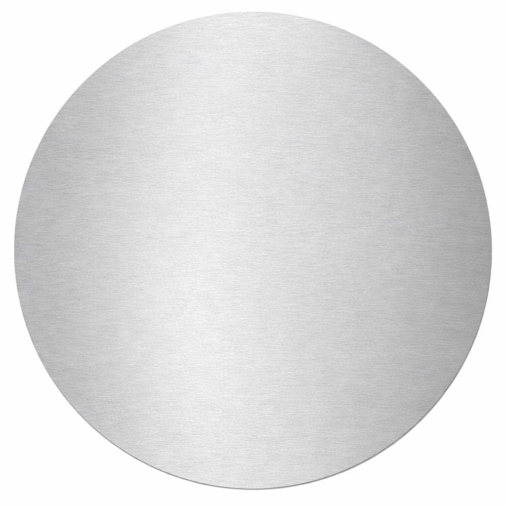 CusPrinting Custom Round Tin Sign (20cm) - Modern Industrial & Tech Branding Series