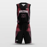 Opera black - Customized Basketball Jersey Set Sublimated