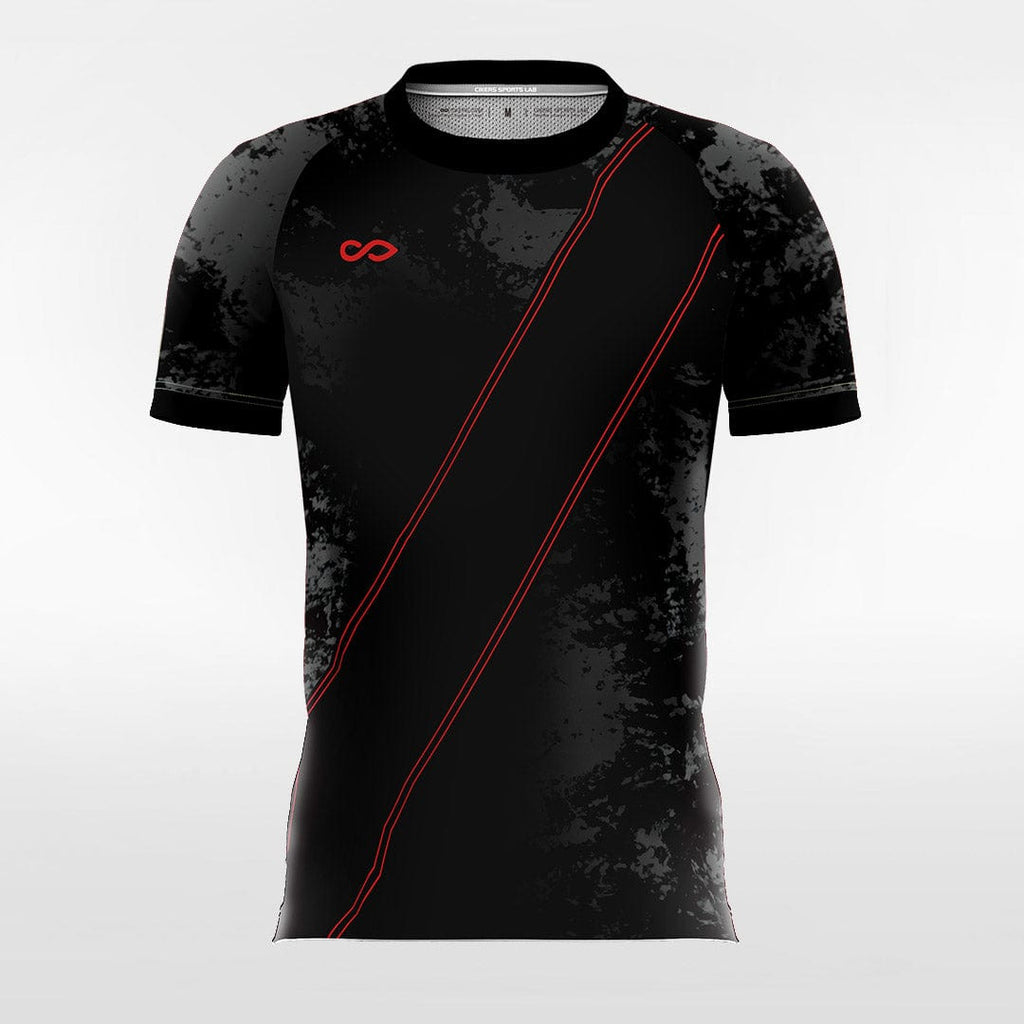 custom black jersey design