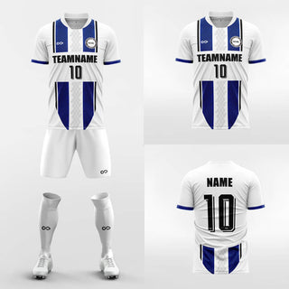  custom blue soccer jerseys kit