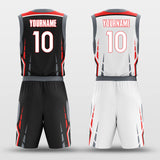custom reversible basketball jersey kit