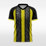 custom soccer jersey black sublimation