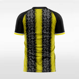 custom soccer jersey black