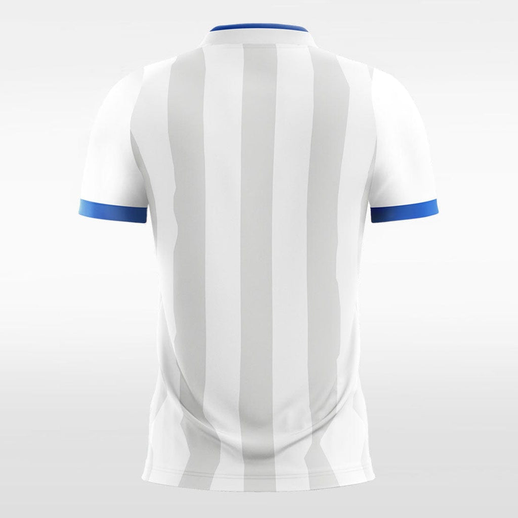 custom striped soccer jersey for women