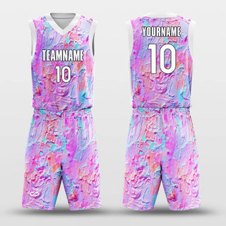 custom sublimated basketball jersey