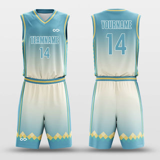 custom sublimated basketball jersey