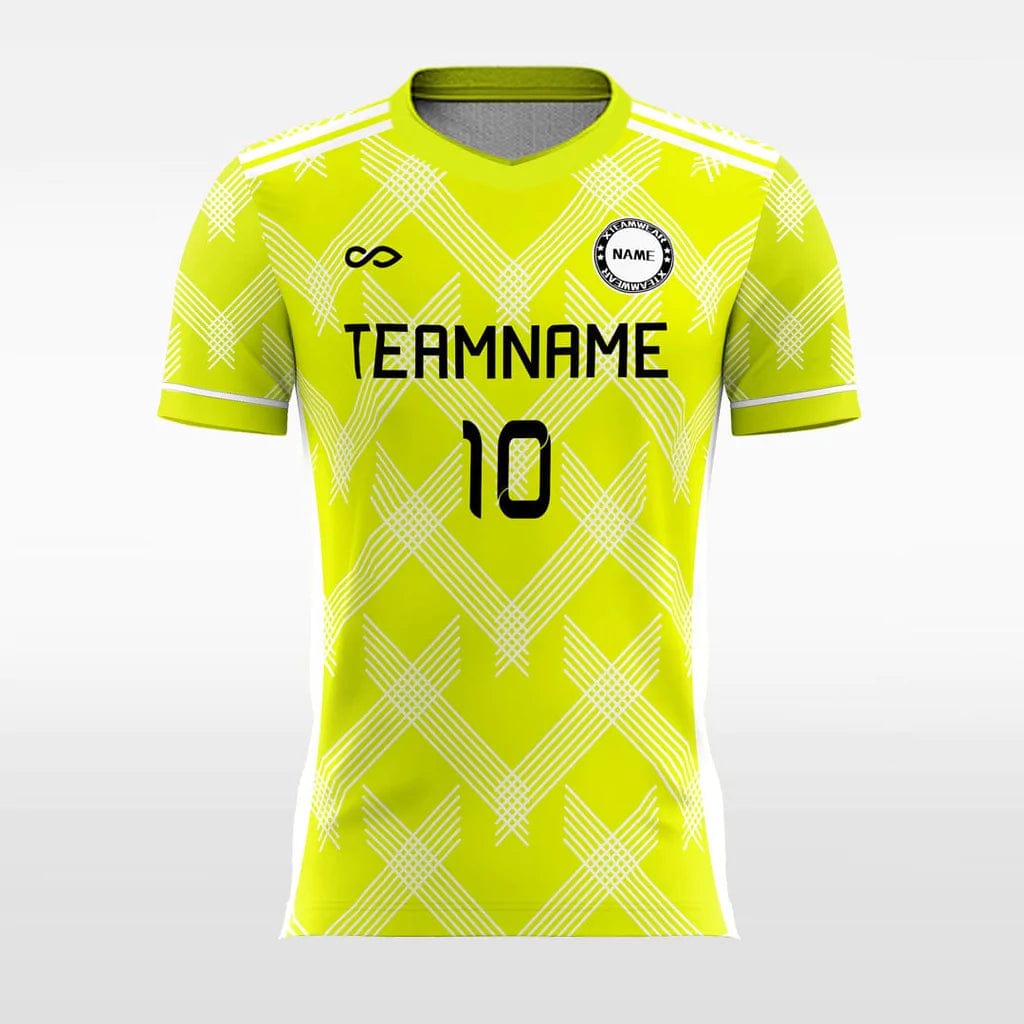 Design Green Soccer Jerseys, Green Football Shirts Print-XTeamwear