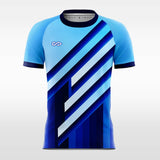 deep blue sublimated soccer jersey