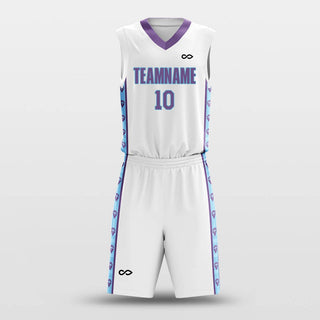 diamond custom basketball jersey