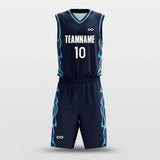 Dragon - Customized Basketball Jersey Set Sublimated BK160134S