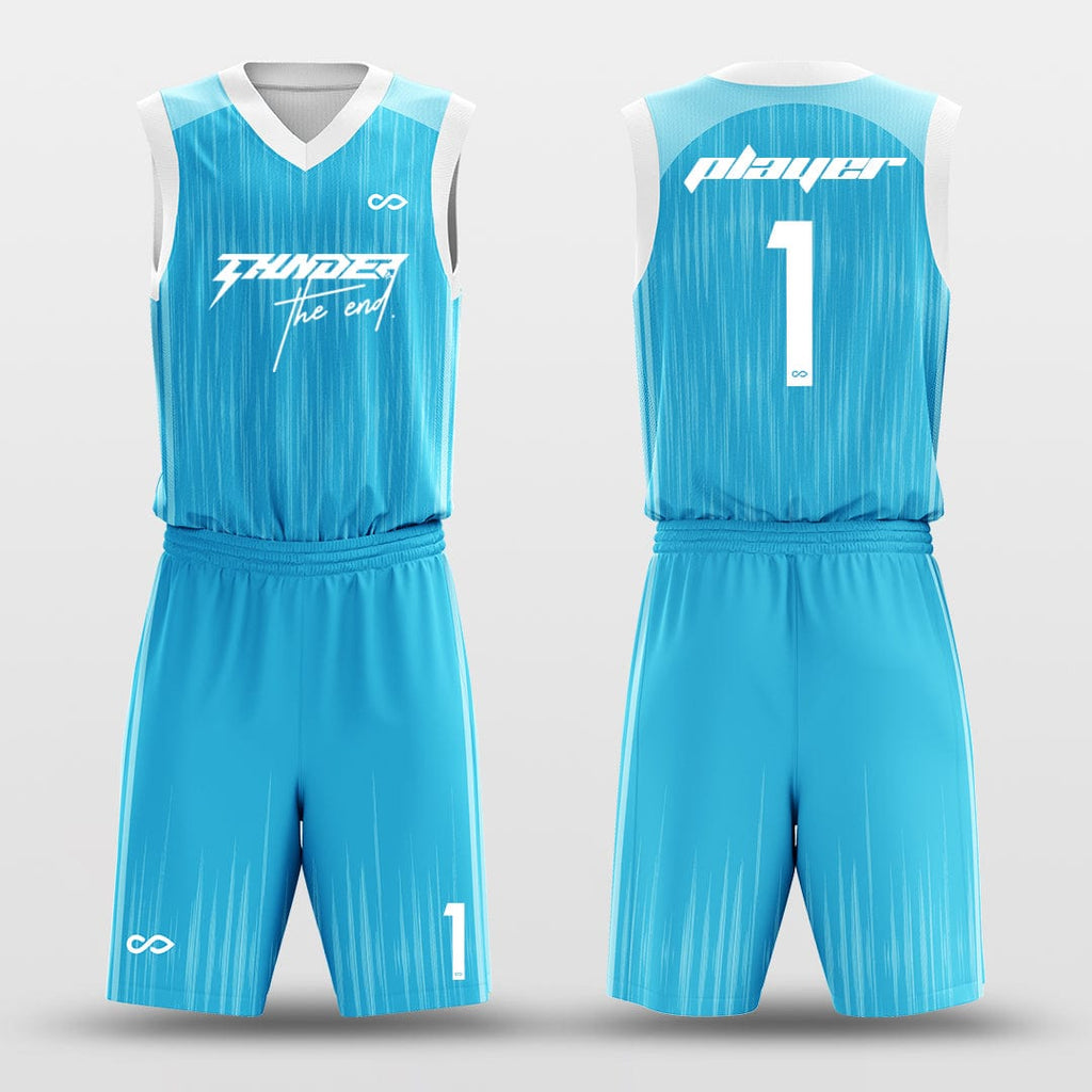 Drizzle - Custom Sublimated Basketball Jersey Set