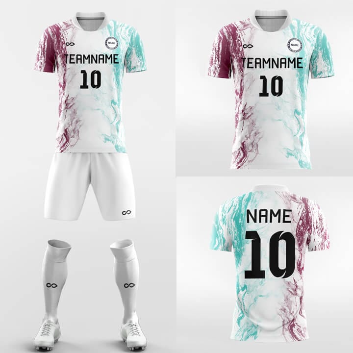 Dual Colour - Custom Soccer Jerseys Kit Sublimated Design